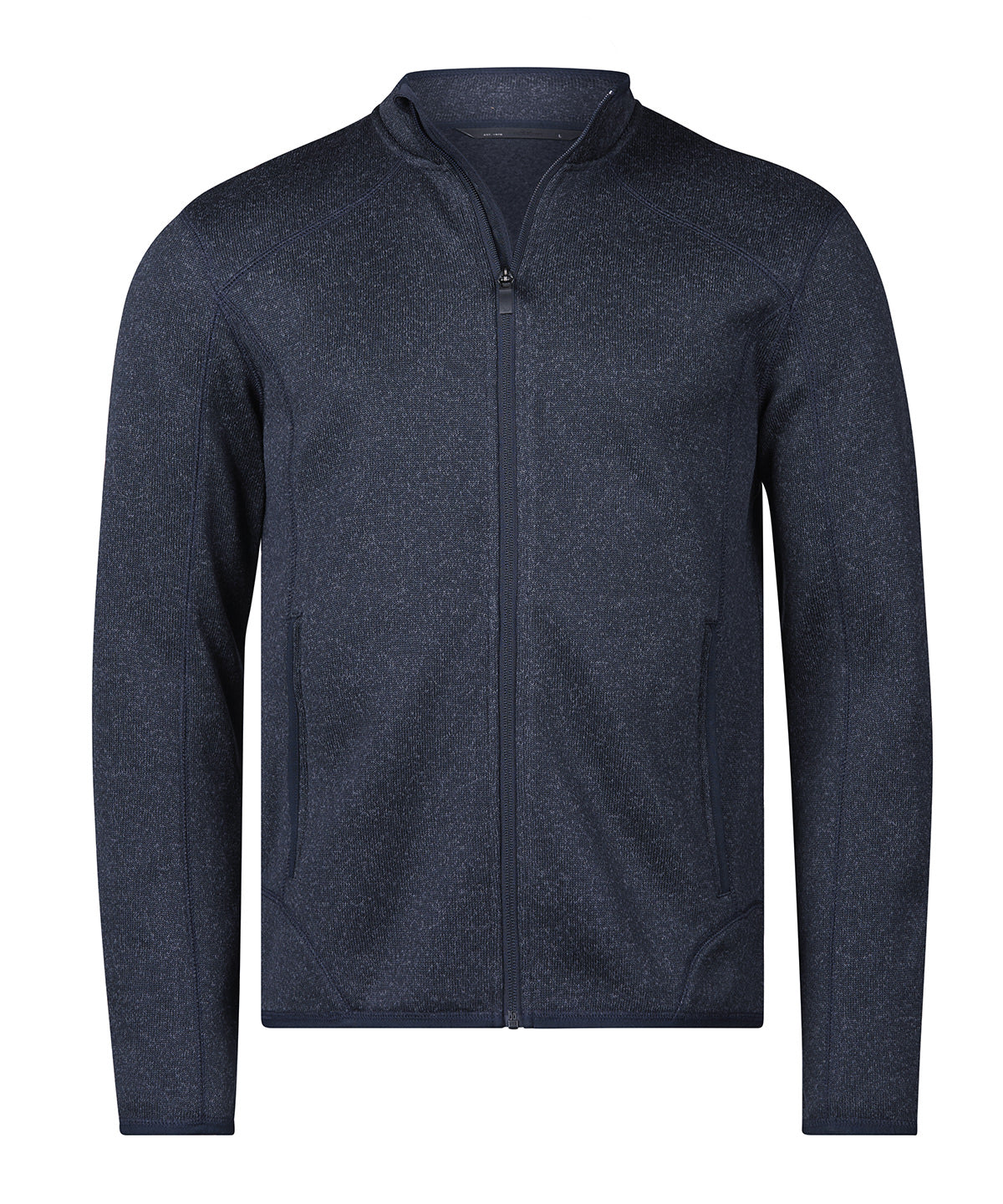 Mens Outdoor Fleece - TJ9615 - Navy Melange - Customisable Fleece