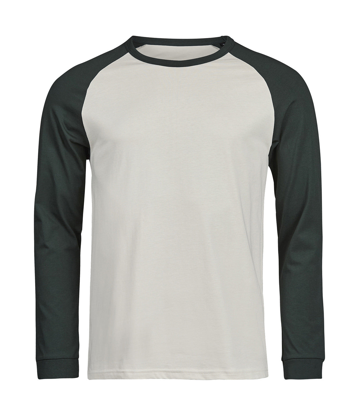 UNLABELED baseball tee (1170) - TJ121 - Cement Dark Green - Customisable T-Shirts