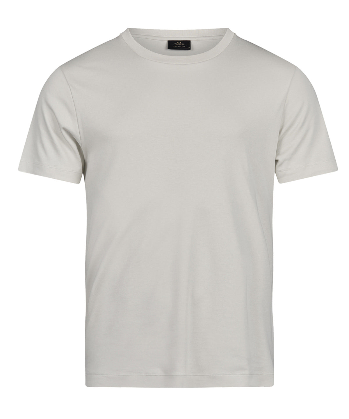 Pima cotton tee (1450) - TJ125 - Cement - Customisable T-Shirts