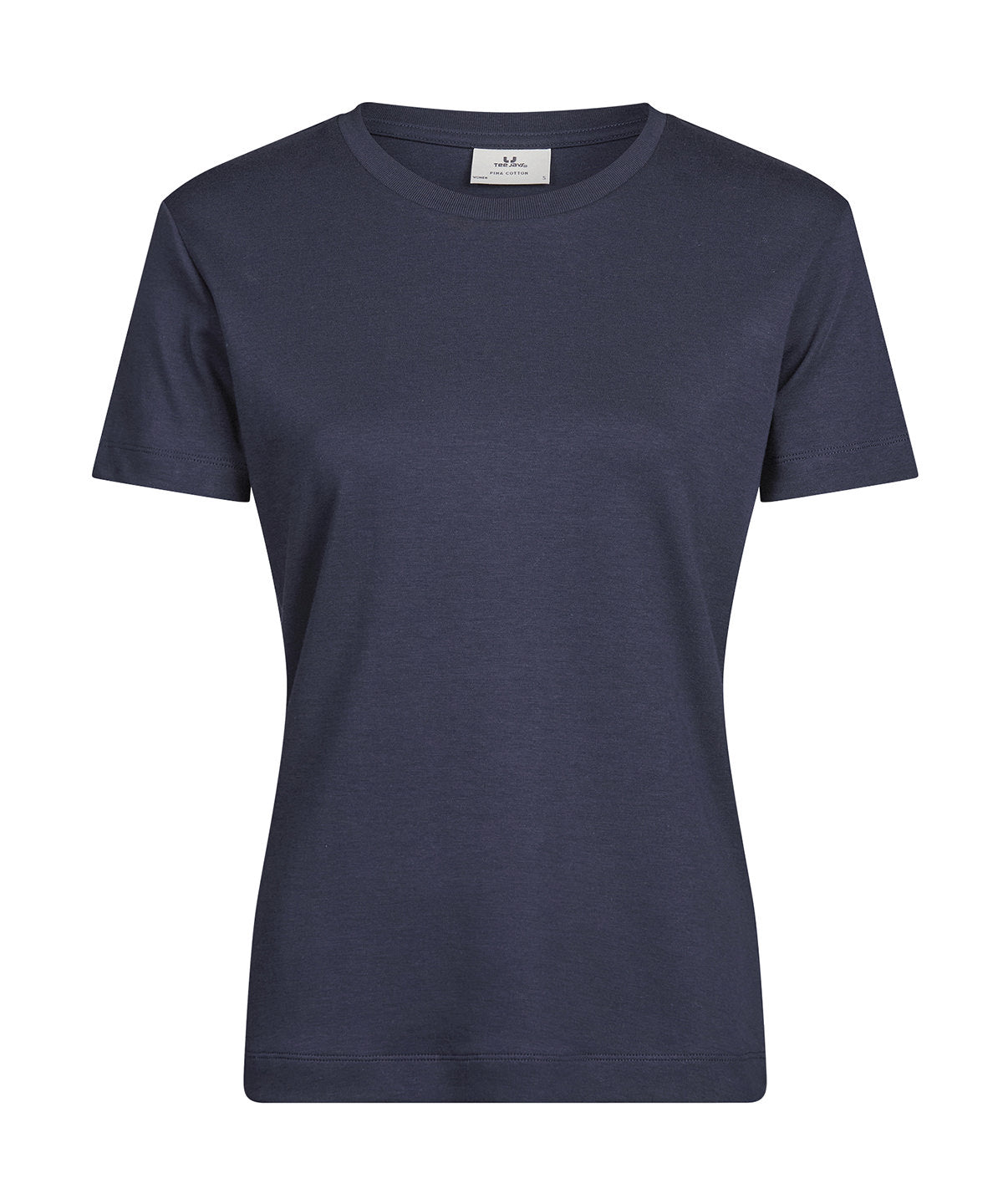 Women’s Pima cotton tee (1451) - TJ126 - Navy - Customisable T-Shirts