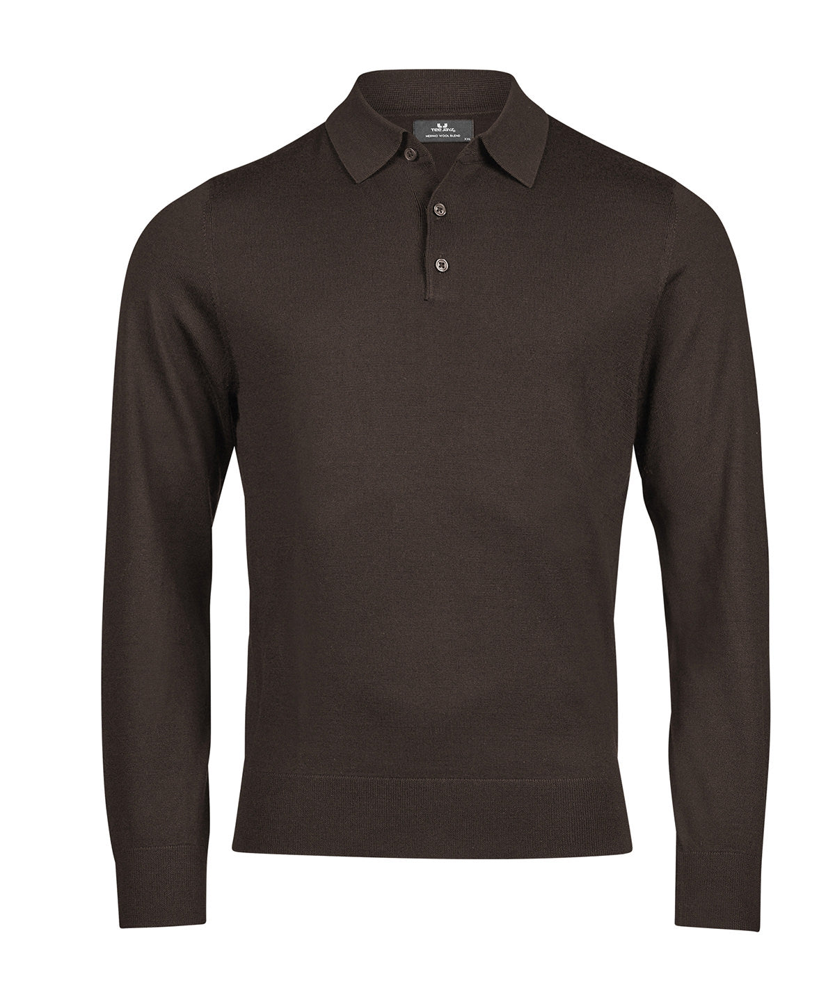 Polo knit (6002) - TJ131 - Mocha - Customisable Polos