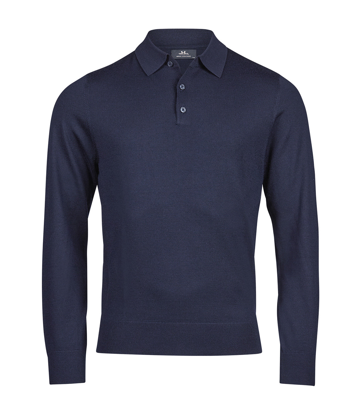 Polo knit (6002) - TJ131 - Navy - Customisable Polos