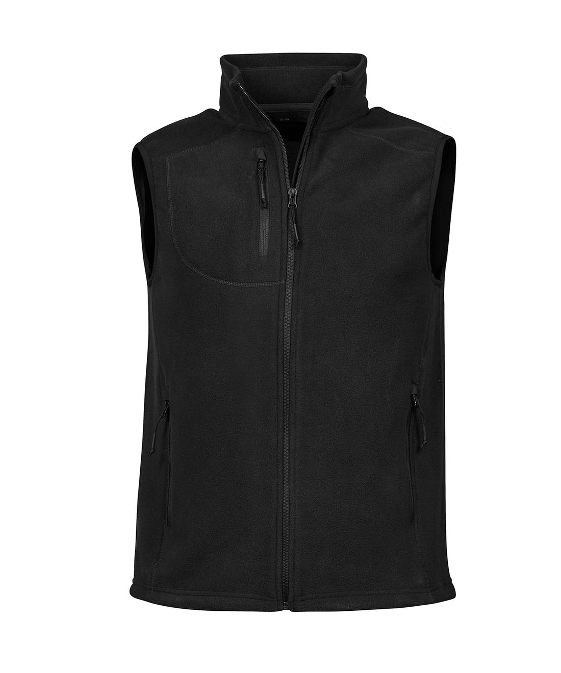 Trail fleece bodywarmer (9132) - TJ9132 - Black* - Customisable Gilets &amp; Body Warmers