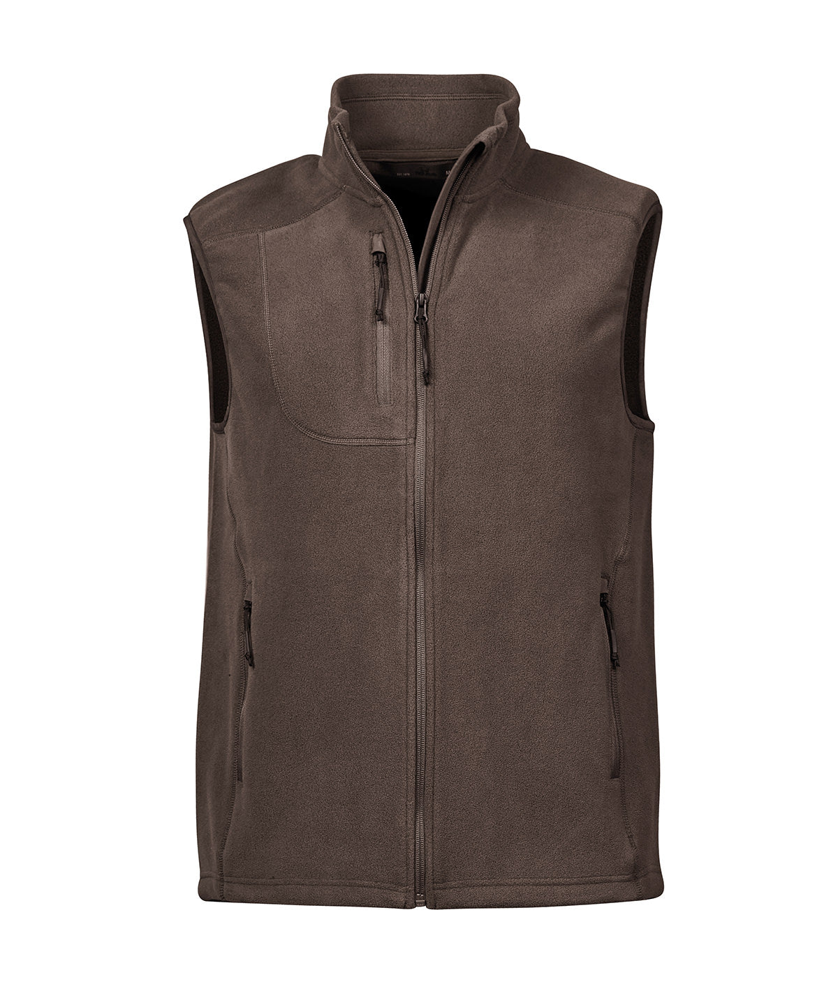 Trail fleece bodywarmer (9132) - TJ144 - Earth - Customisable Gilets &amp; Body Warmers