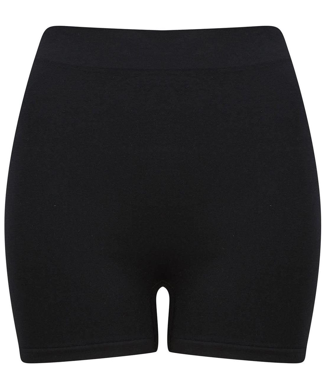 Tombo WomenS Seamless Shorts TL301 - Black - Customisable Shorts