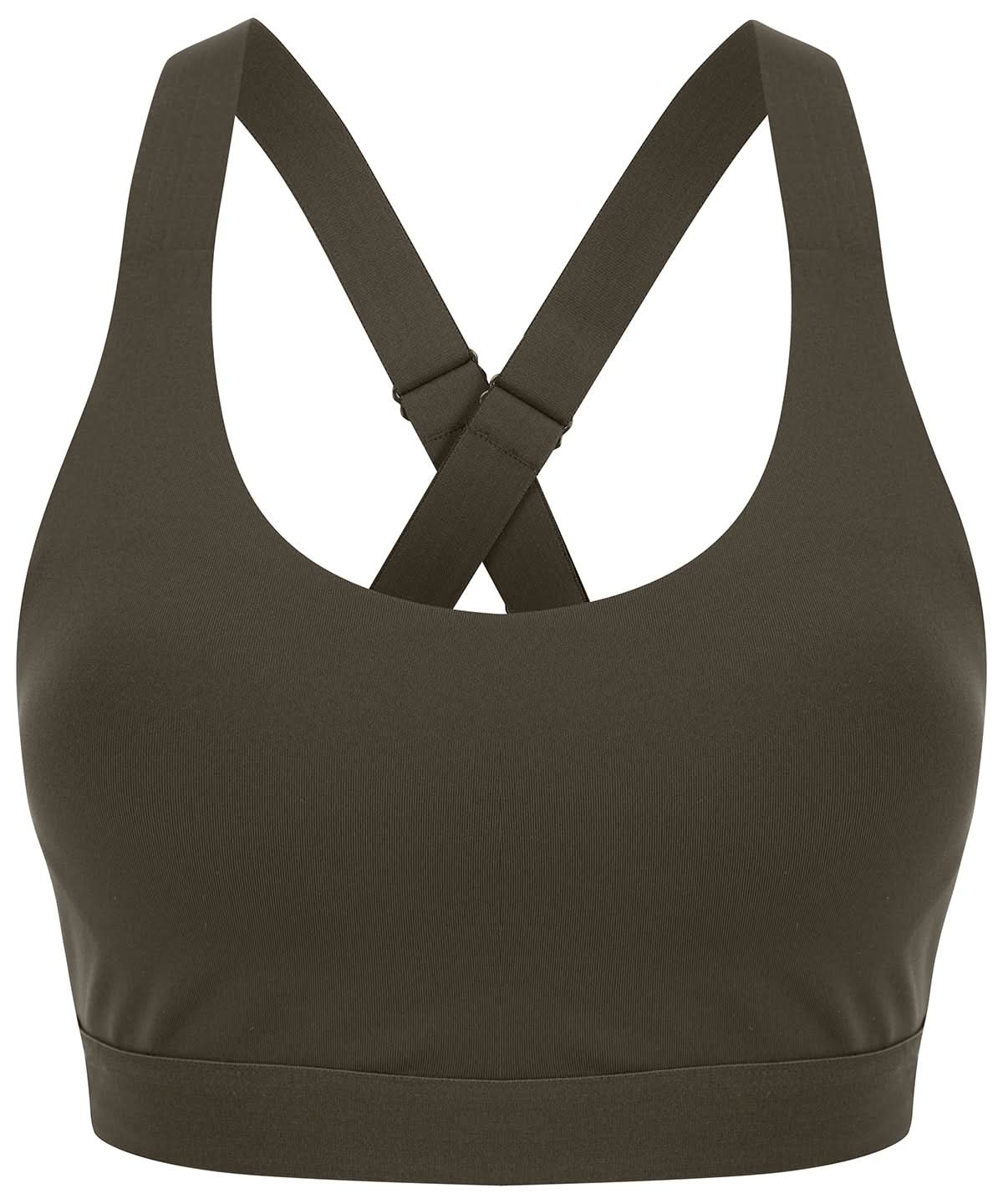 Tombo Medium Impact Core Bra TL371 - Olive Green - Customisable Bras