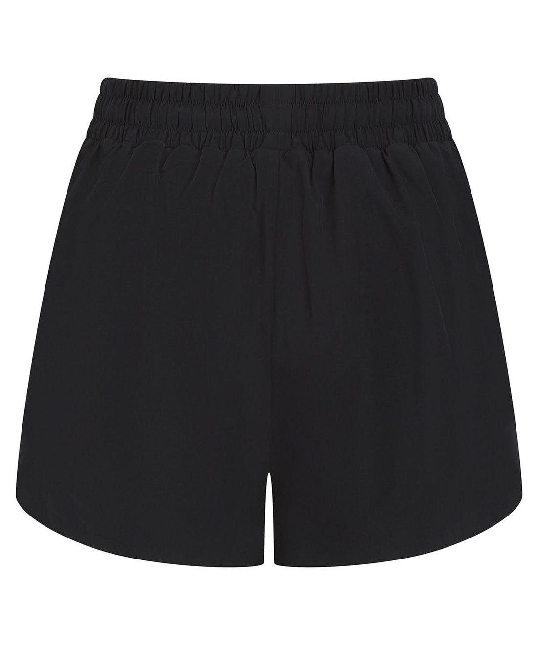 Tombo WomenS Double Layer Sports Shorts TL616 - Black Black - Customisable Shorts
