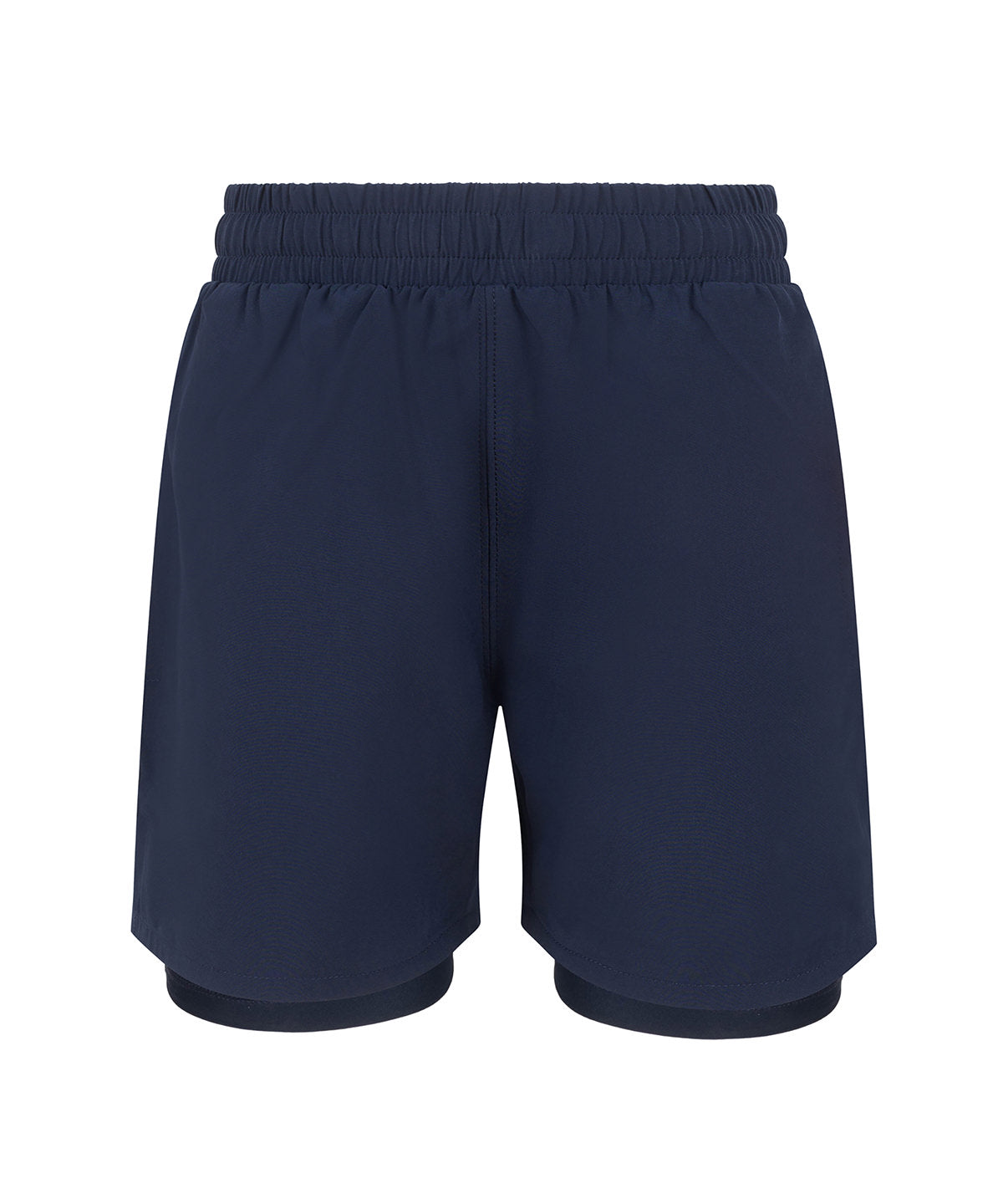 Kids double-layer sports shorts - TL617 - Navy - Customisable Shorts