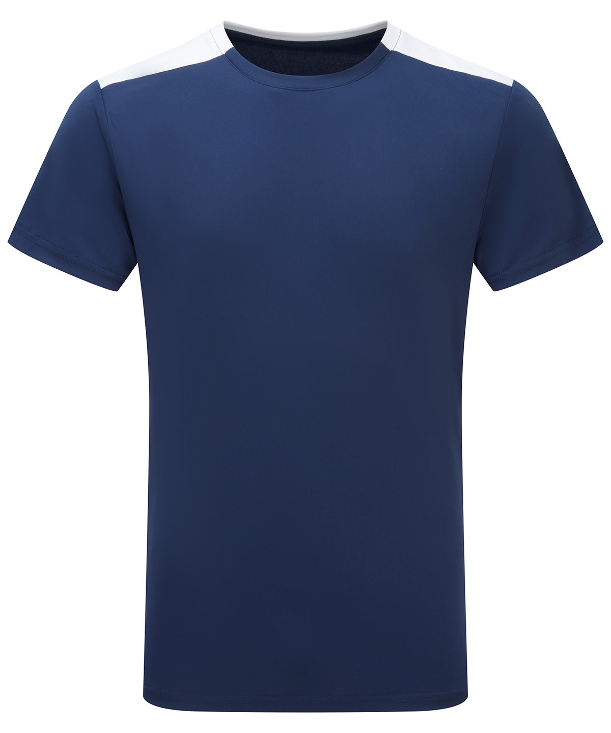 TriDri® contrast performance t-shirt - TR009 - Navy White - Customisable T-Shirts