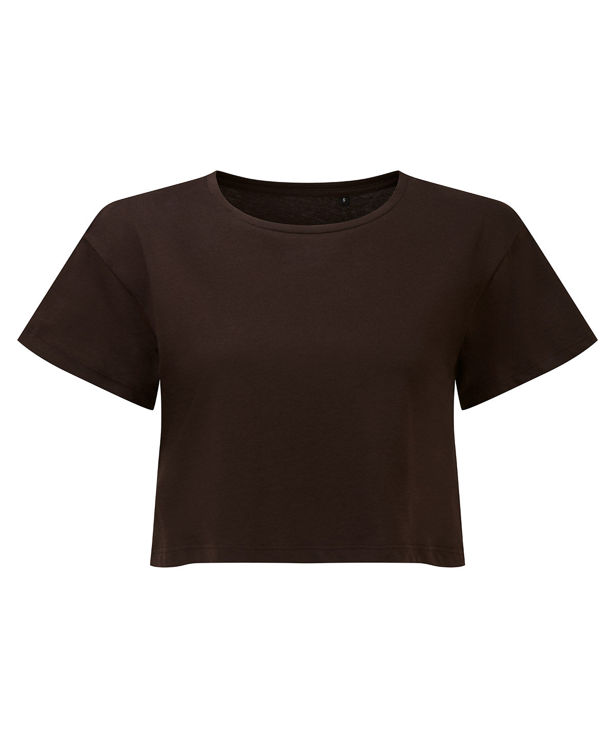 WomenS Crop Top - TR019 - Chocolate - Customisable T-Shirt