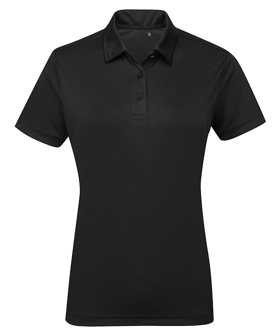 TriDri Tridri WomenS Panelled Polo TR022 - Black - Customisable Polos