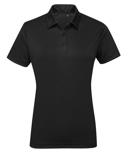 TriDri Tridri WomenS Panelled Polo TR022 - Black - Customisable Polos