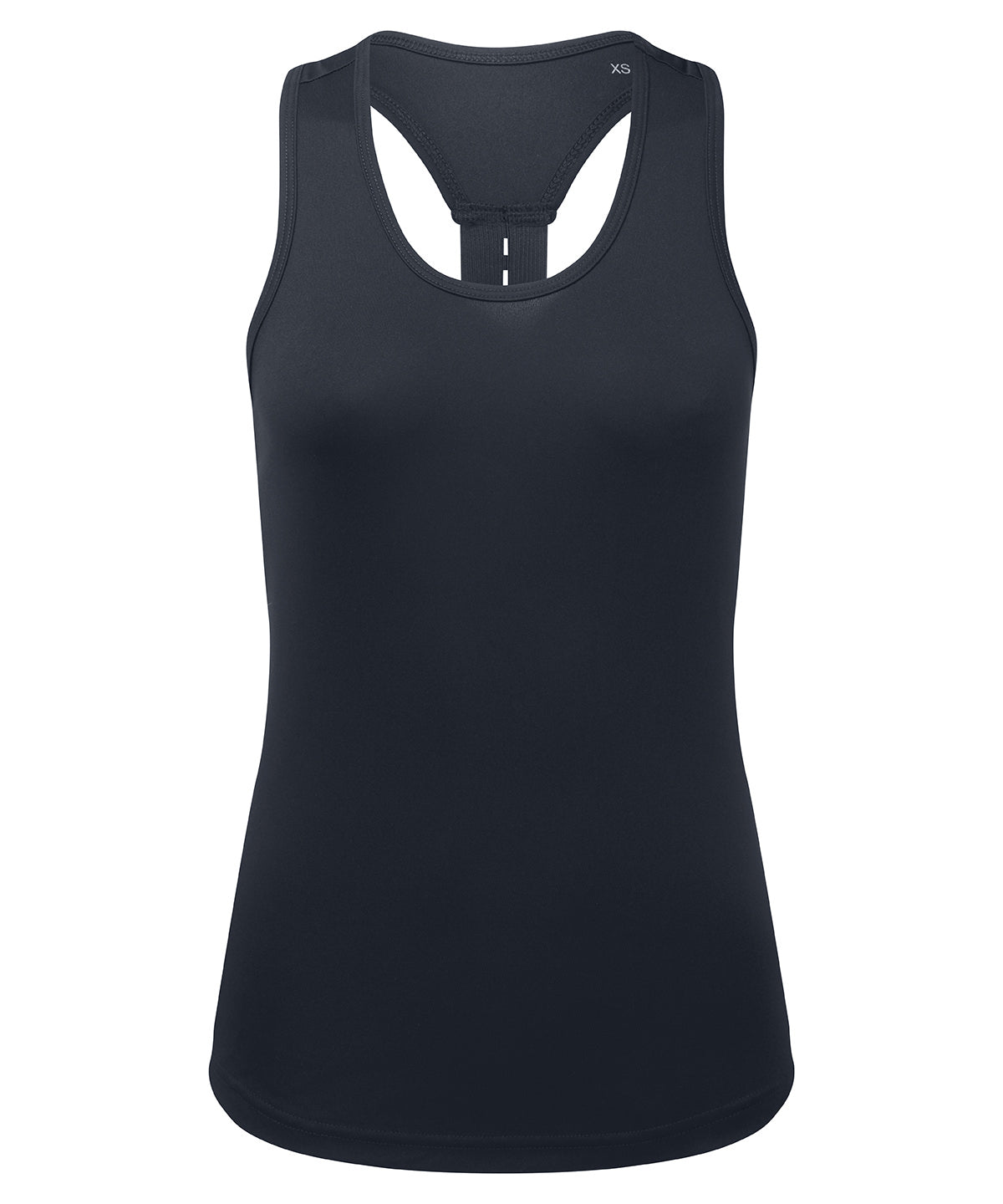 WomenS Performance Strap Back Vest - TR027 - French Navy - Customisable Vest