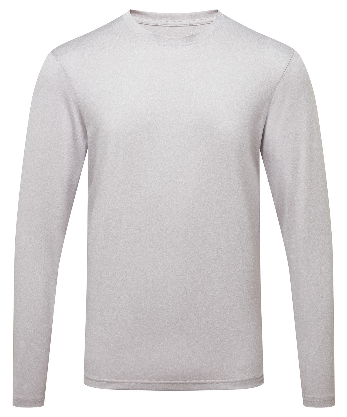Long Sleeve Performance T Shirt - TR050 - Silver Melange - Customisable T-Shirt