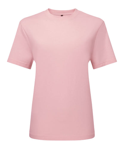 TriDri Tridri WomenS Organic Boxy Oversized T Shirt TR064 - Light Pink - Customisable T-Shirt