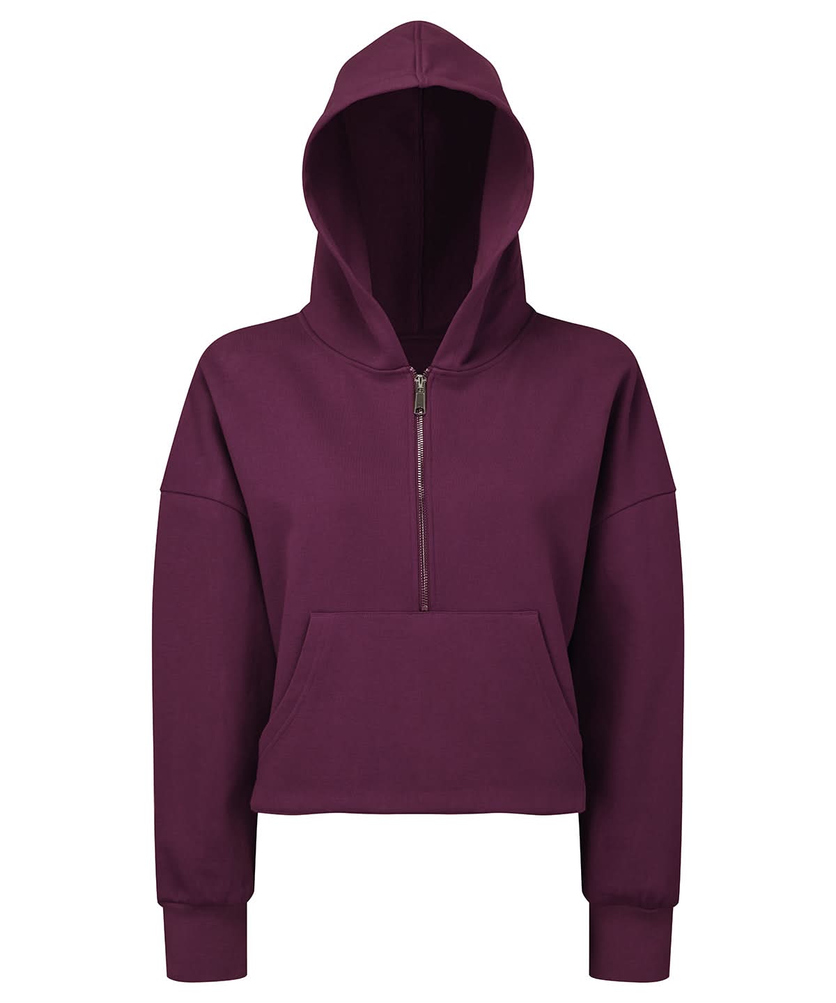 TriDri Tridri WomenS 12 Zip Hoodie TR077 - Mulbery - Customisable Hoodies