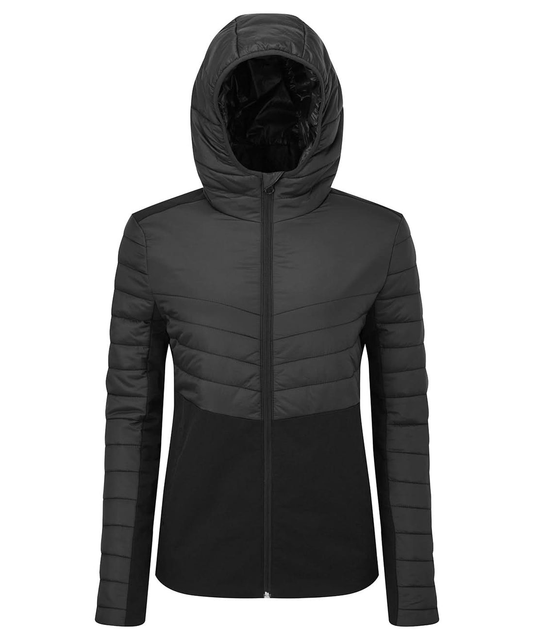 TriDri Tridri WomenS Insulated Hybrid Jacket TR083 - Black - Customisable Jacket