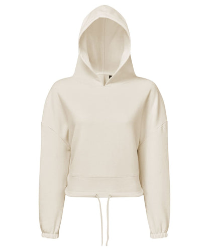 TriDri Tridri WomenS Cropped Oversize Hoodie TR085 - Natural - Customisable Hoodies