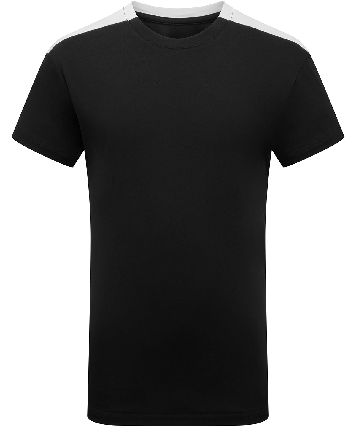 Kids TriDri® contrast performance t-shirt - TR09B - Black White - Customisable T-Shirts