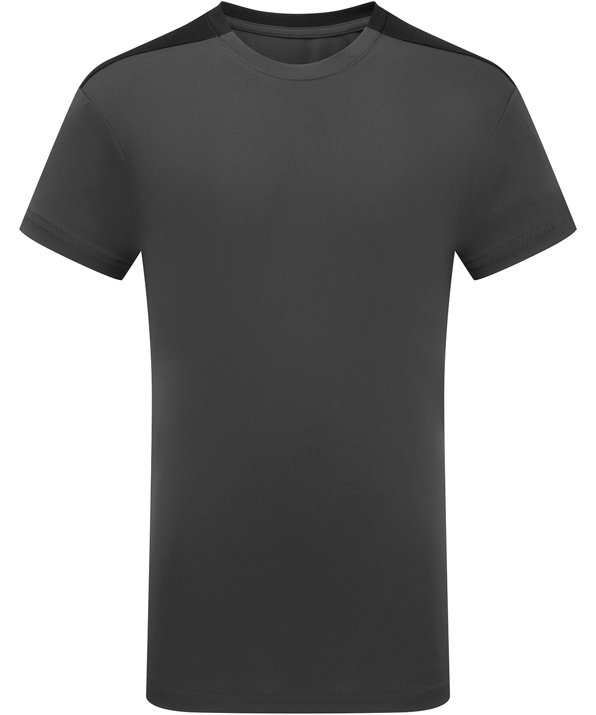 Kids TriDri® contrast performance t-shirt - TR09B - Charcoal Black - Customisable T-Shirts