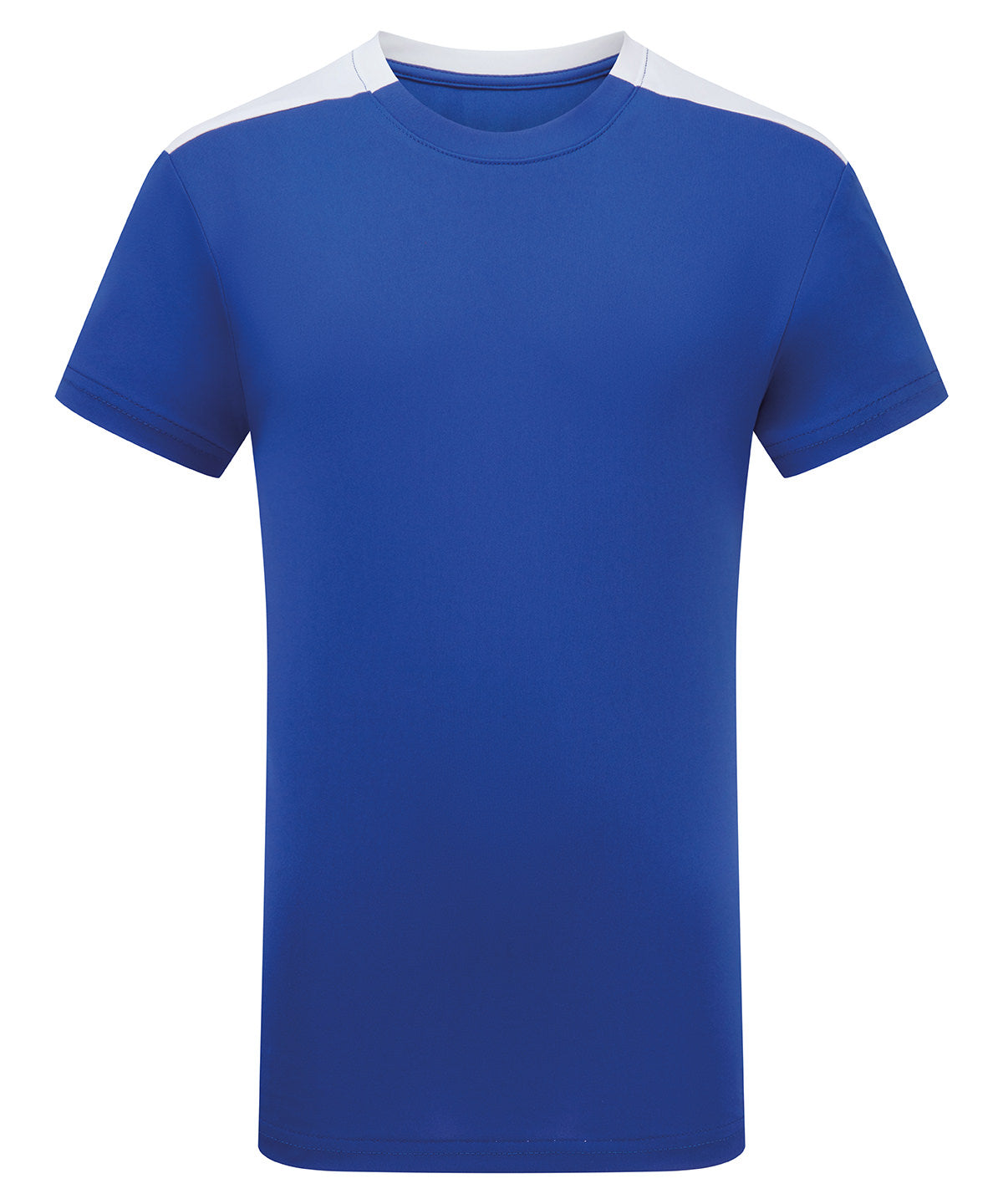 Kids TriDri® contrast performance t-shirt - TR09B - Royal White - Customisable T-Shirts