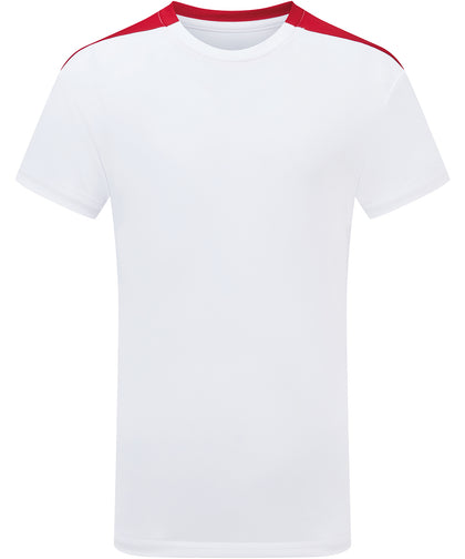 White/Fire Red
