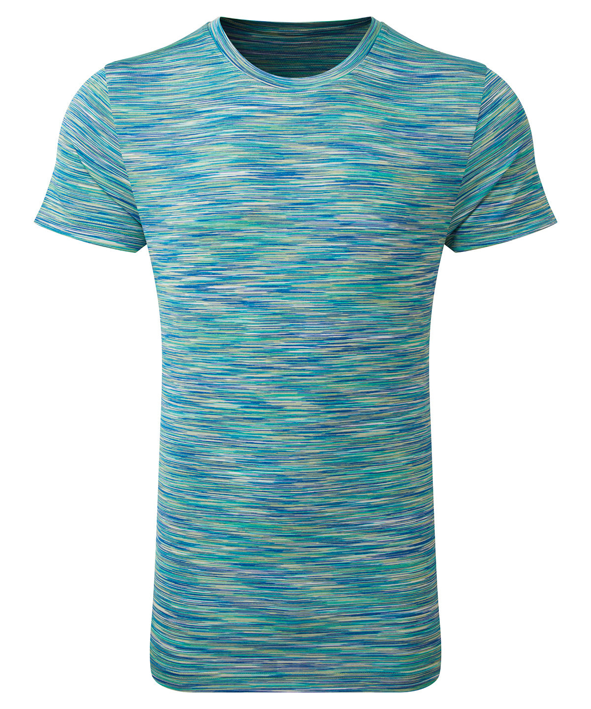 Tridri® space dye performance t-shirt - TR101 - Green Blue - Customisable
