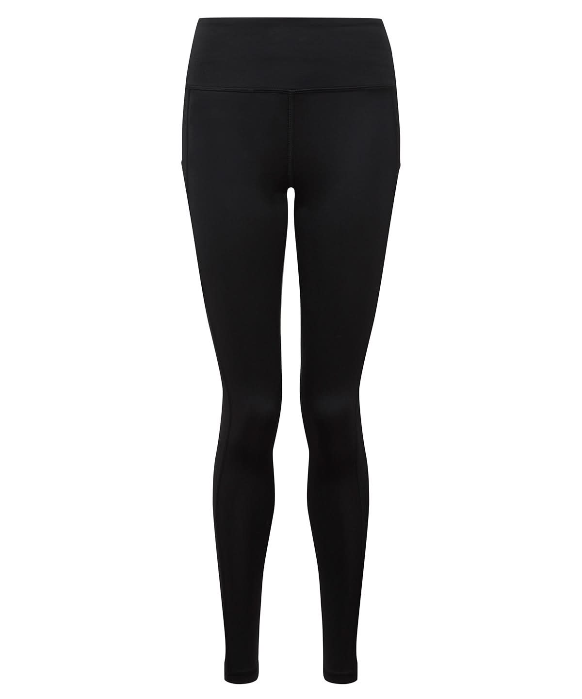 TriDri Tridri WomenS Performance Leggings With Pockets TR222 - Black - Customisable Leggings