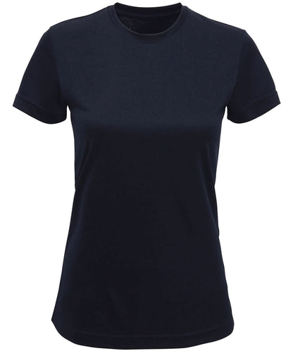 TriDri Tridri WomenS Recycled Performance T Shirt TR502 - French Navy - Customisable T-Shirt