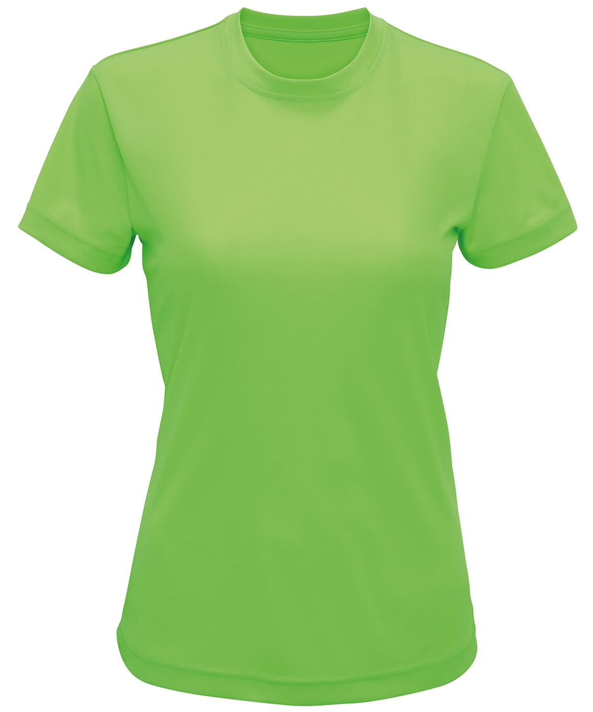 TriDri Tridri WomenS Recycled Performance T Shirt TR502 - Lightning Green - Customisable T-Shirt