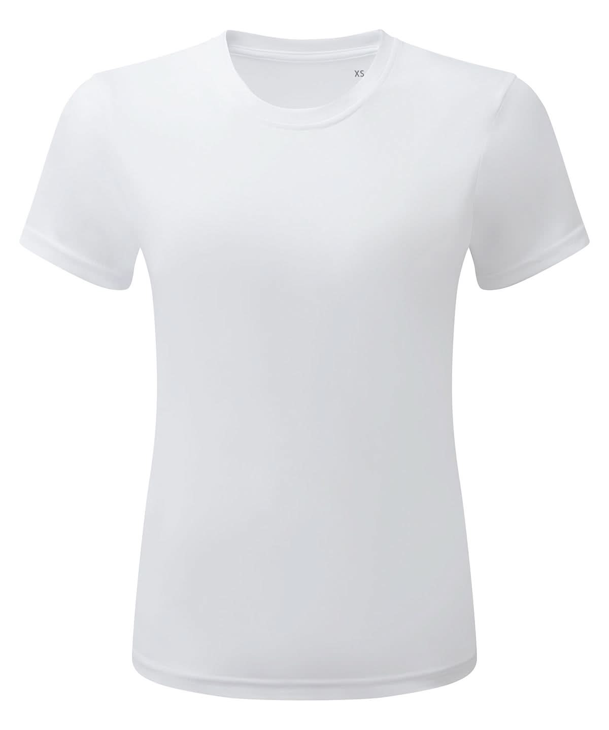 TriDri Tridri WomenS Recycled Performance T Shirt TR502 - White - Customisable T-Shirt