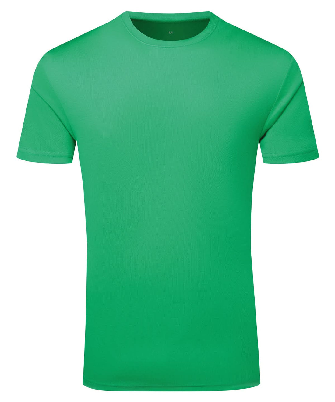 TriDri Cationic Recycled Textured Tee Bright Kelly TR503 - Bright Kelly - Customisable T-Shirt