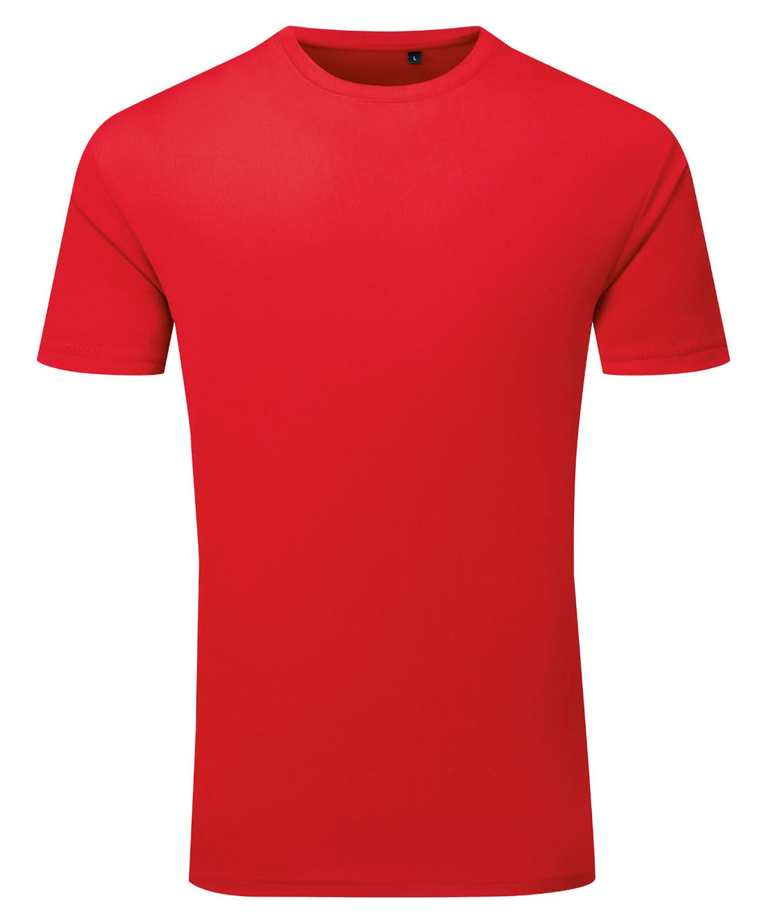 TriDri Cationic Recycled Textured Tee Fire Red TR503 - Fire Red - Customisable T-Shirt