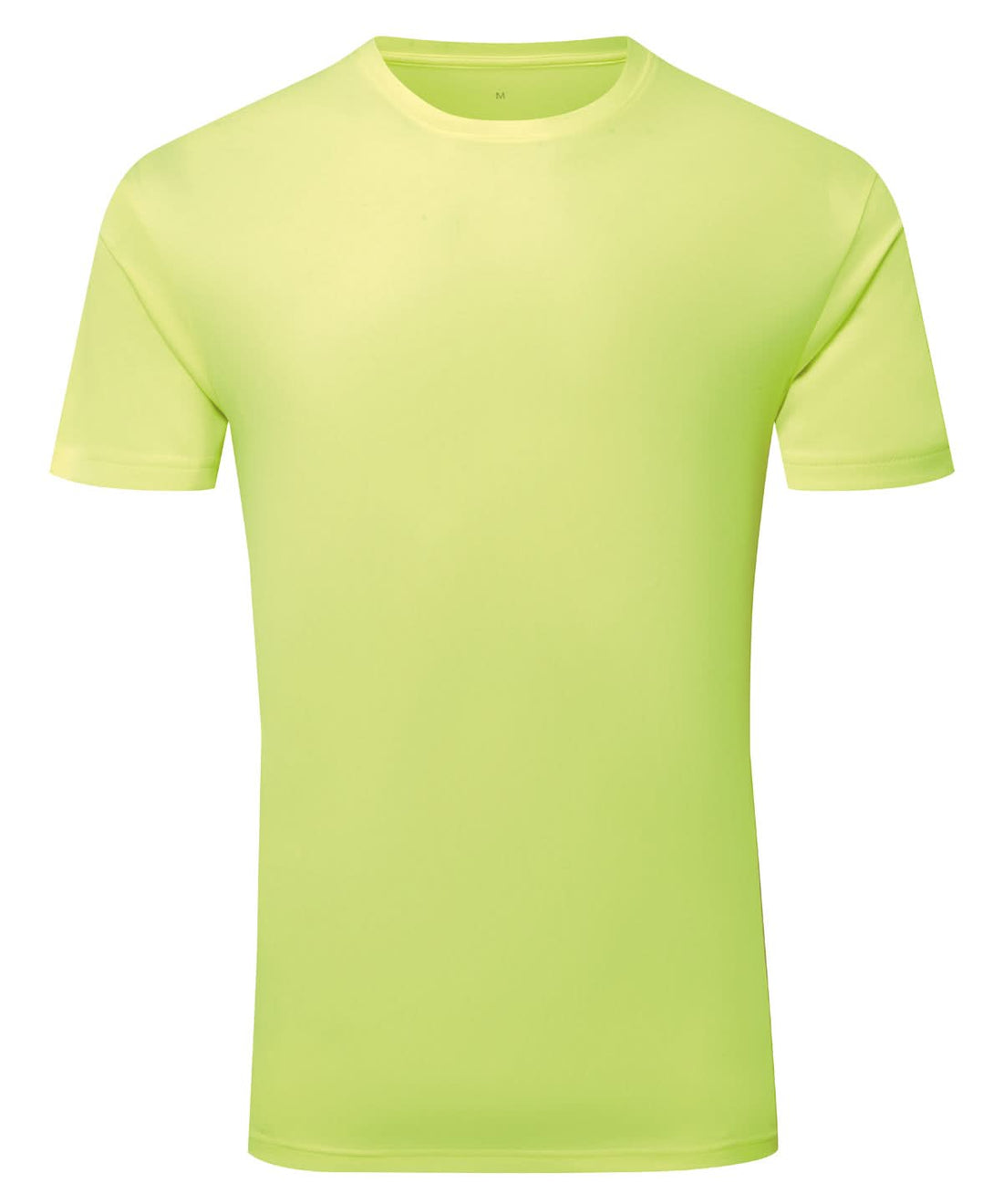TriDri Cationic Recycled Textured Tee Lightning Yellow TR503 - Lightning Yellow - Customisable T-Shirt