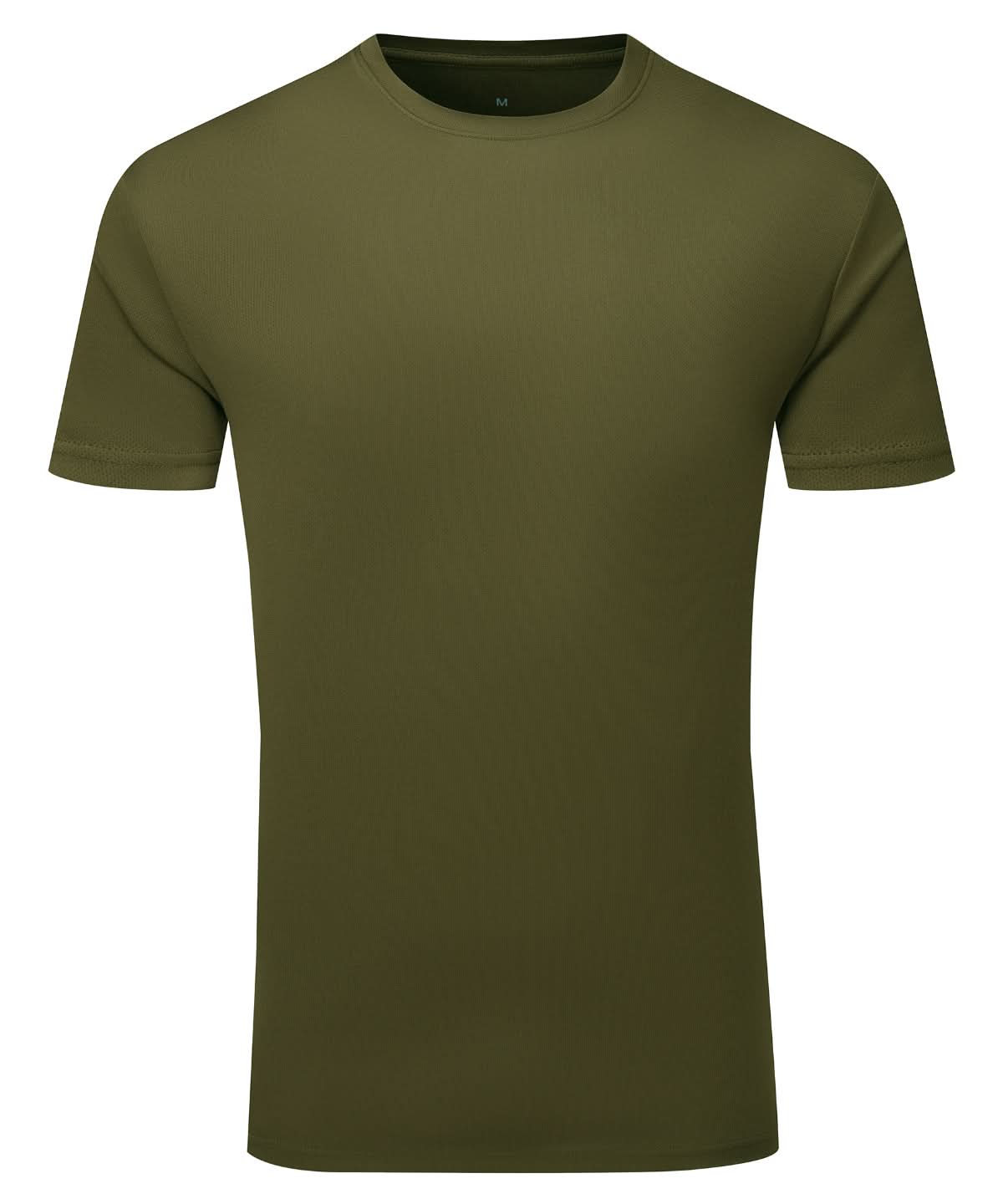TriDri Cationic Recycled Textured Tee Olive TR503 - Olive - Customisable T-Shirt