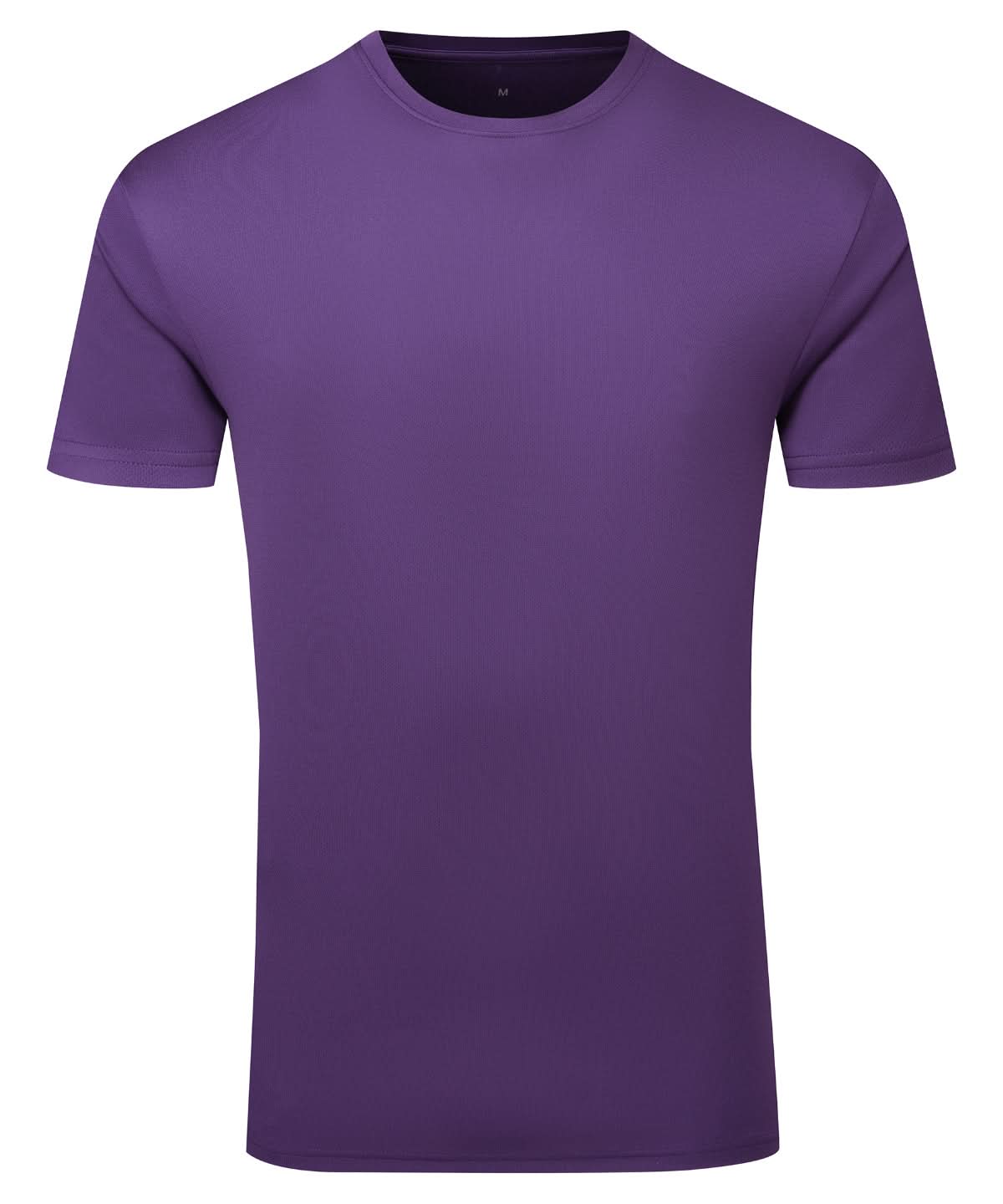 TriDri Cationic Recycled Textured Tee Bright Purple TR503 - Bright Purple - Customisable T-Shirt