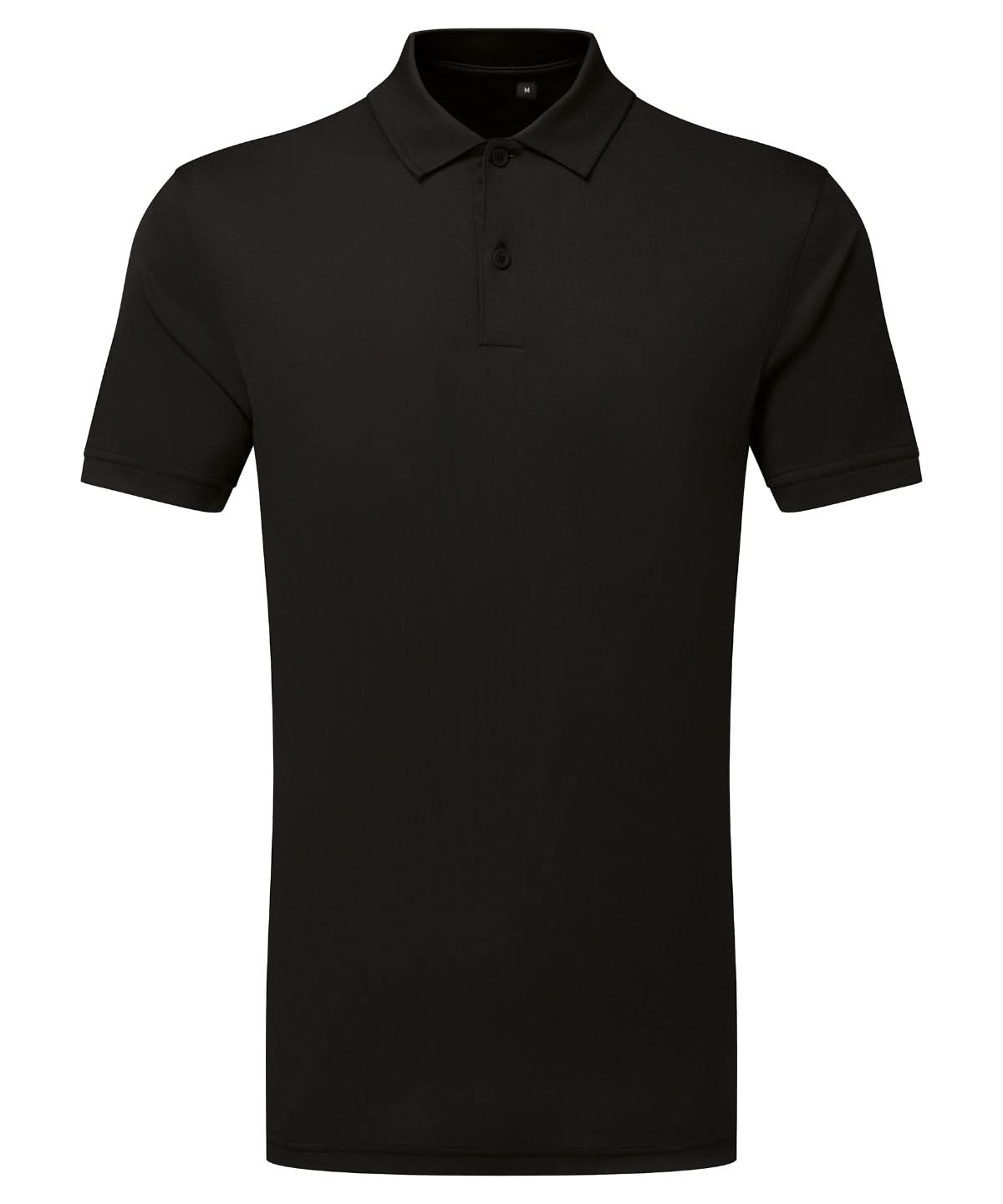 TriDri Tridri Cationic Recycled Textured Polo TR505 - Black - Customisable Polos