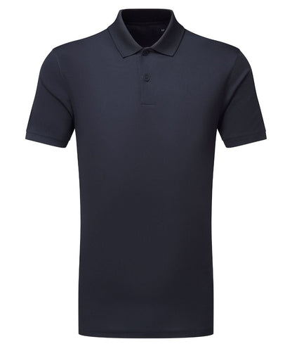 TriDri Tridri Cationic Recycled Textured Polo TR505 - French Navy - Customisable Polos