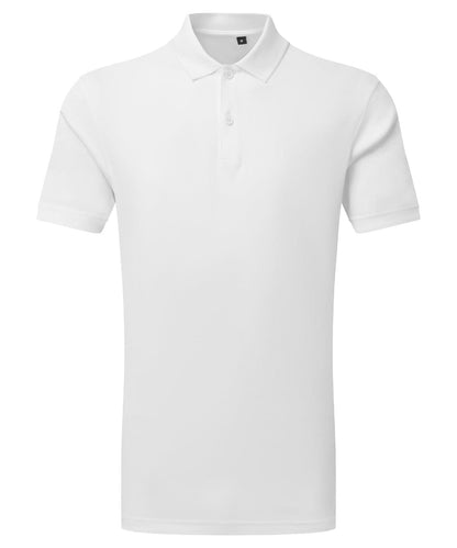 TriDri Tridri Cationic Recycled Textured Polo TR505 - White - Customisable Polos