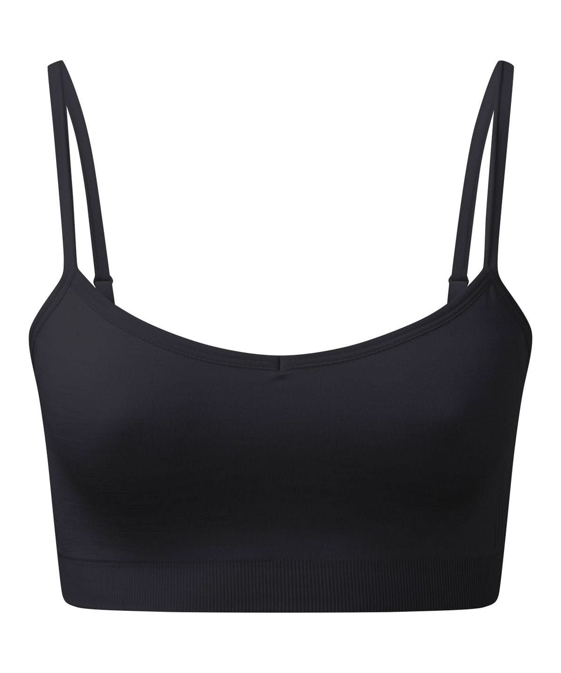 TriDri Tridri WomenS Recycled Seamless 3D Fit Multi Sport Flex Bra TR510 - Black - Customisable Bras