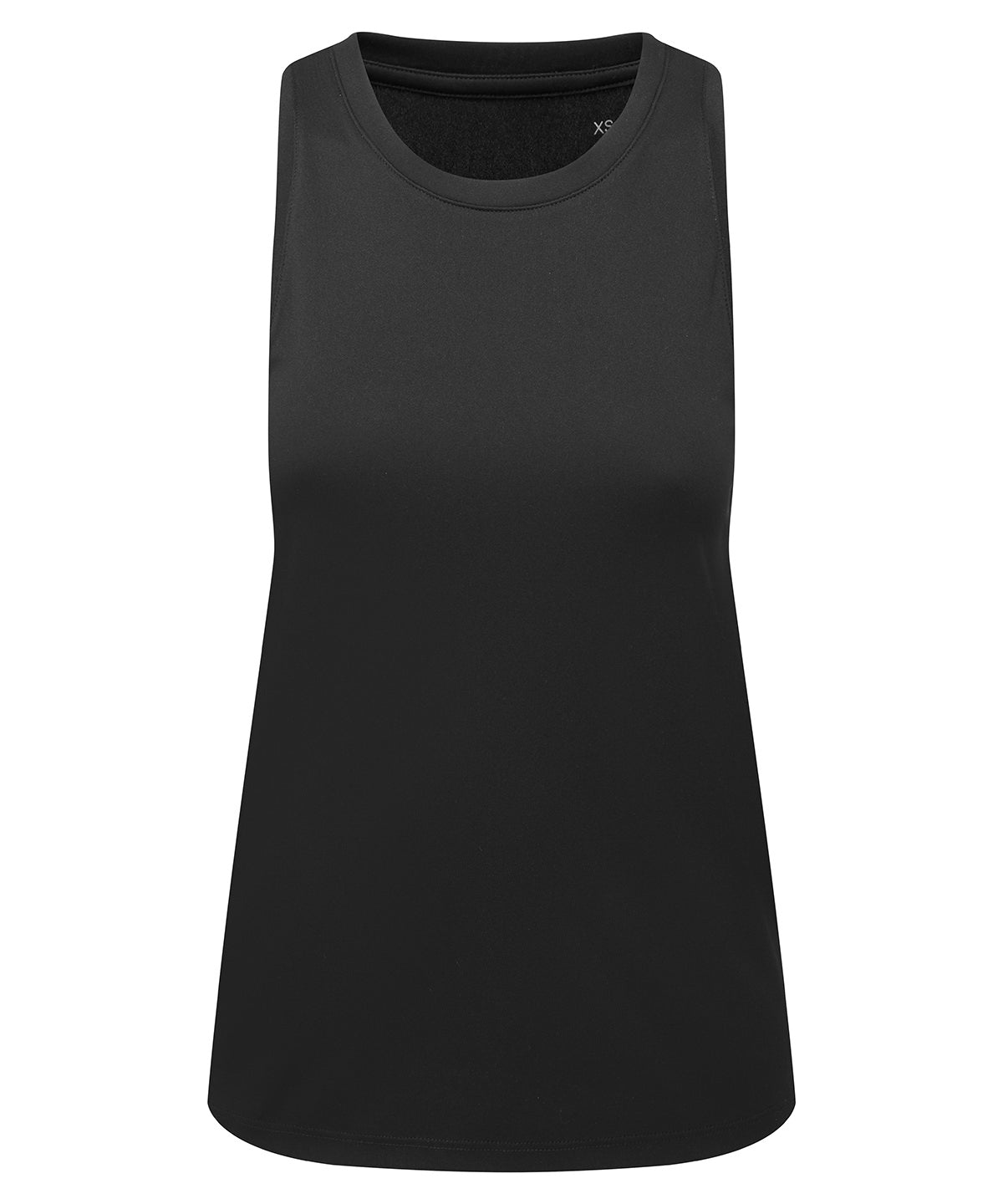 Women's TriDri ion-charge easy fit tank top - TR516 - Black - Customisable Vests (t-shirt)