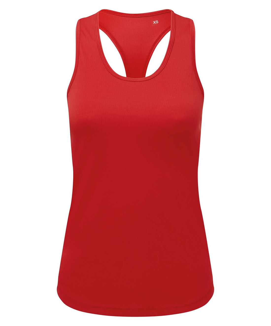 WomenS Recycled Performance Slim Racerback Vest - TR527 - Fire Red - Customisable Vest