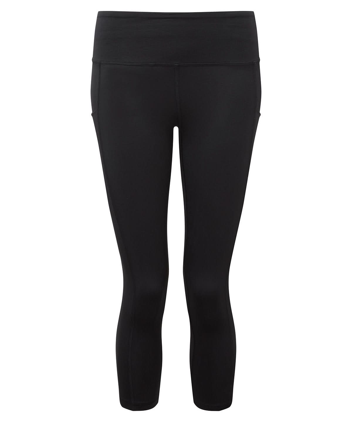 TriDri Tridri WomenS Recycled Performance Leggings 34 Length TR530 - Black - Customisable Leggings