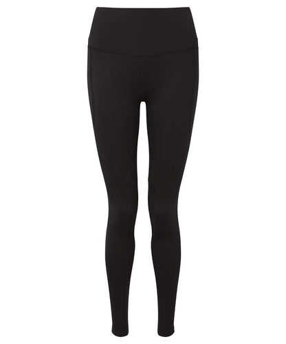 TriDri Tridri WomenS Recycled Performance Full Length Leggings TR532 - Black - Customisable Leggings