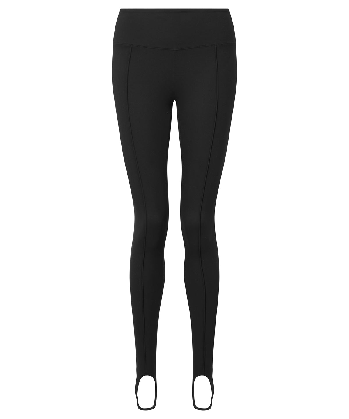 WomenS Recycled Fashion Stirrup Leggings - TR536 - Black XL - Customisable Leggings