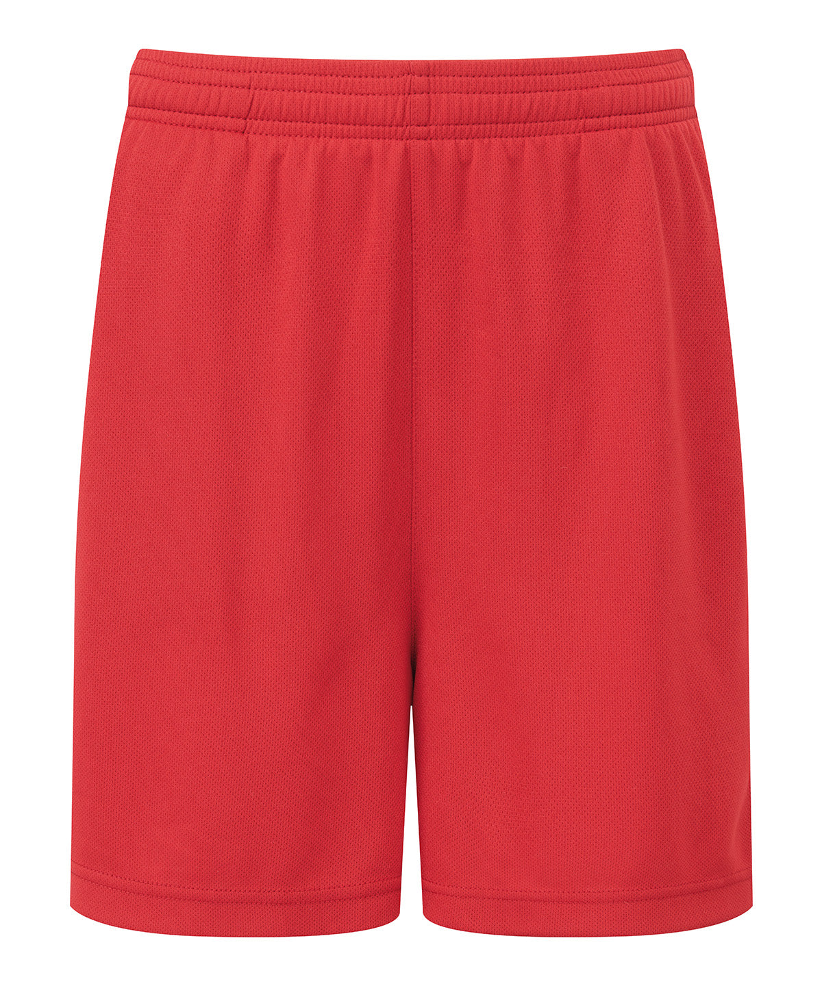 Kids TriDri® ion-charge performance shorts - TR57B - Fire Red - Customisable Shorts