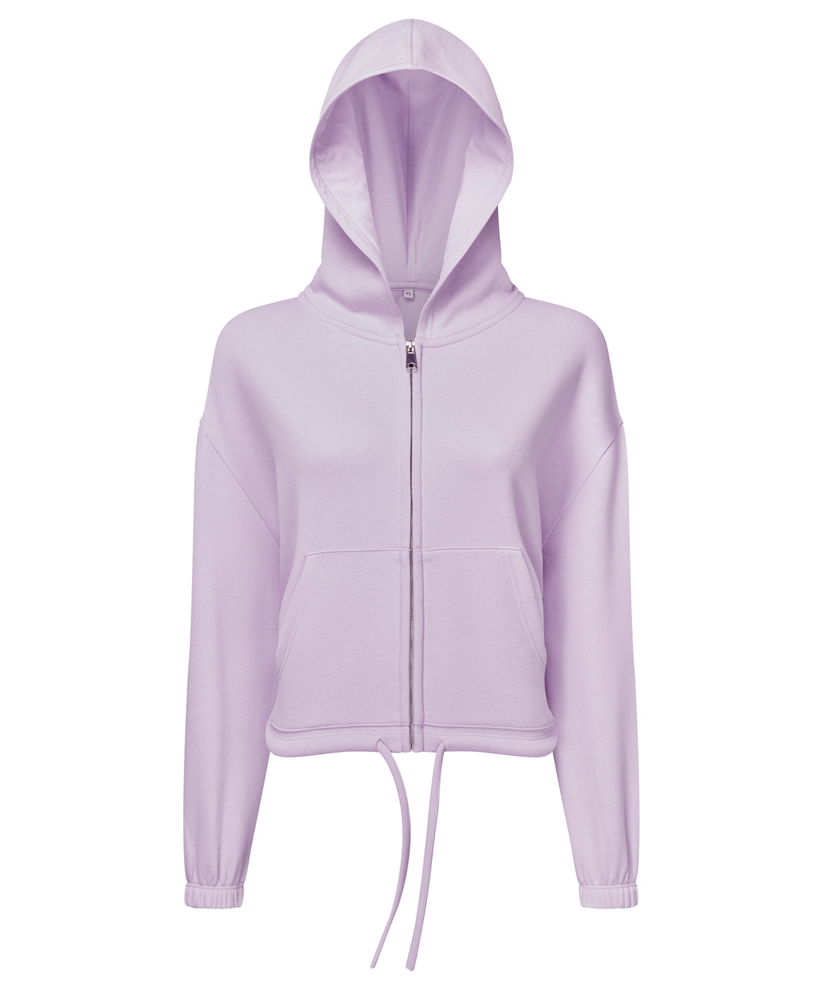 WomenS Recycled Drawstring Full Zip Hoodie - TR601 - Lilac - Customisable Hoodies