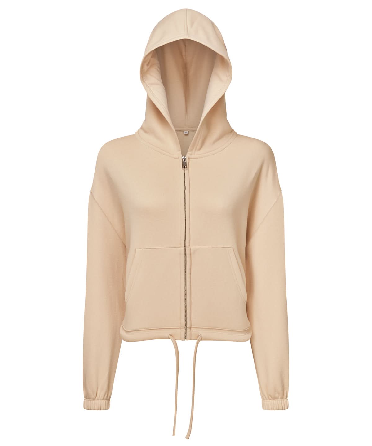 TriDri Tridri WomenS Recycled Drawstring Full Zip Hoodie TR601 - Nude XS - Customisable Hoodies
