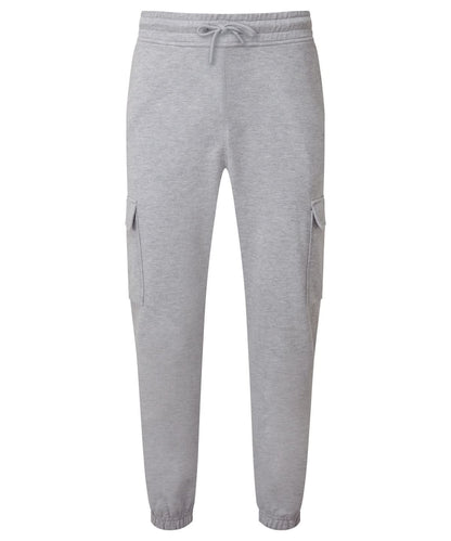 TriDri Tridri Unisex Cargo Recycled Joggers TR604 - Heather Grey - Customisable Joggers