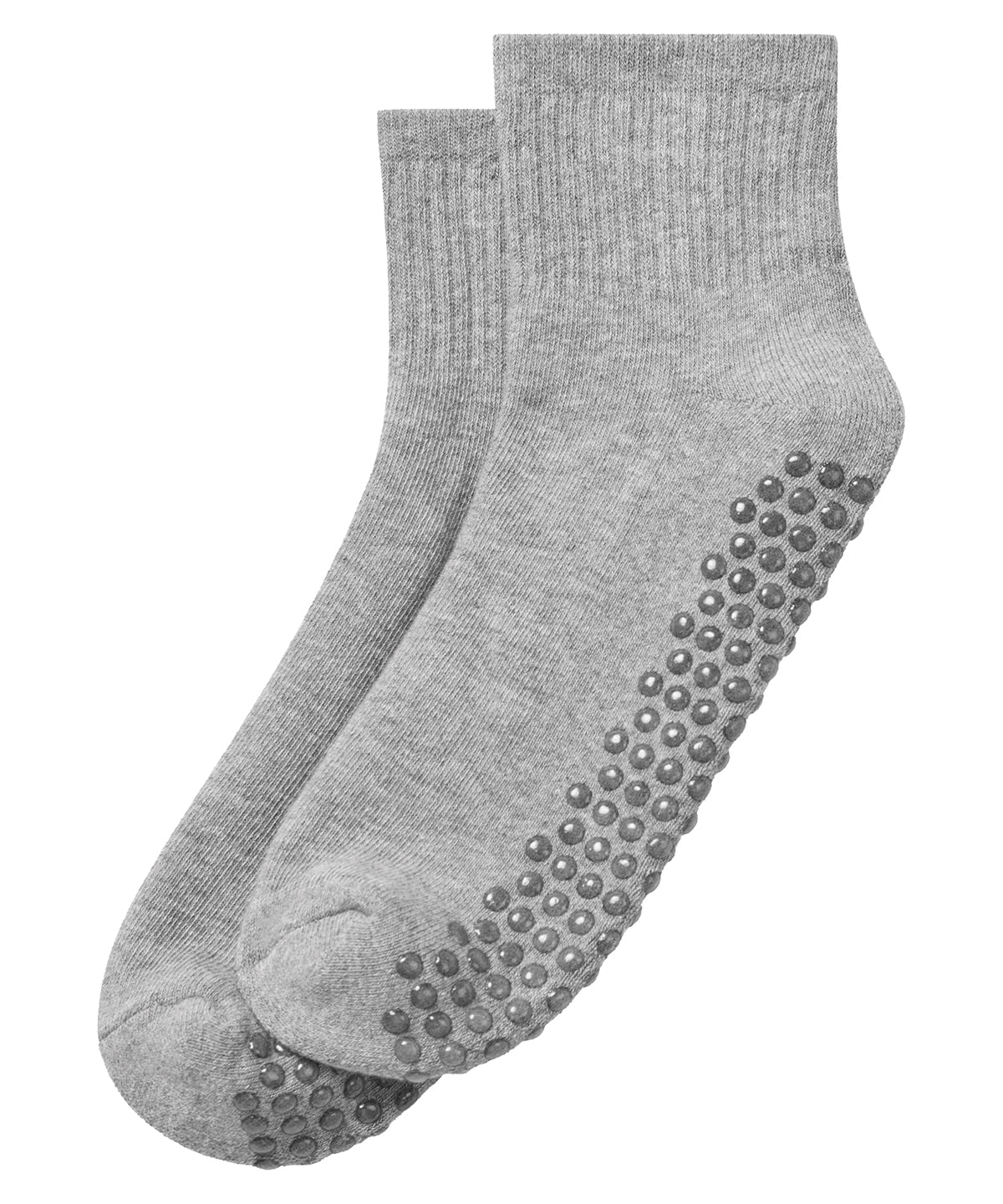 TriDri® grip socks - TR705 - Heather Grey - Customisable Socks